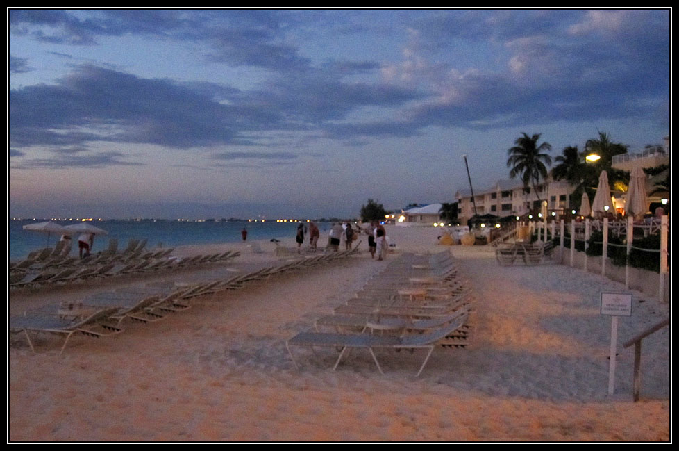 17 Last light at the beach
